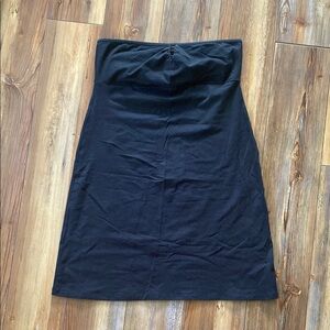 Black Strapless Dress